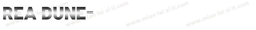 Rea dUNE字体转换